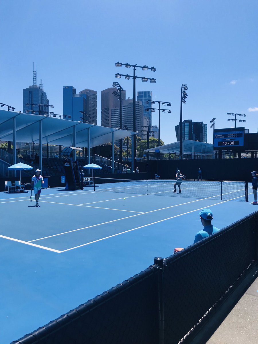 The #AusOpen has started, industrial quantities of sunblock have been purchased... 

Wildcard play-off streaming: bit.ly/2Qmyu2L