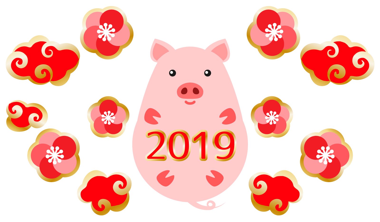 Twitter 上的 Mr ビー Acworks ２０１９年の金のぶた年の年賀状 たくさんの方が描いてくださって感謝です ありがとうございます 来年も 良い年にしましょうね イラストac 猪 干支 豚年 T Co Ybrxohkdvc Twitter