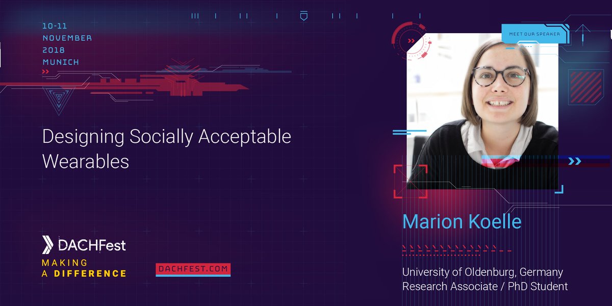 Designing Socially Acceptable Wearables together with <a href="/marionkoellehci/">Marion Koelle</a> youtu.be/PlY2n1ZukiE