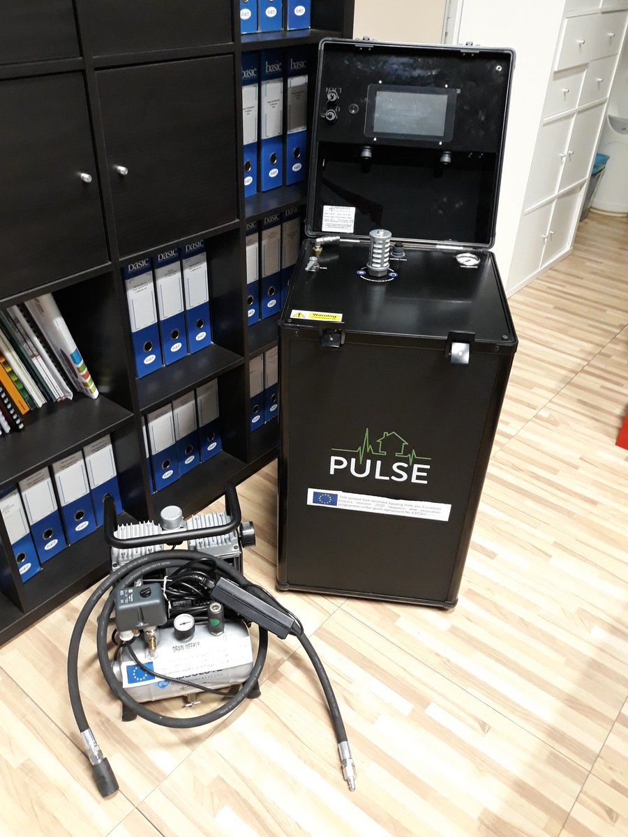 Thomas Messervey (@tommesservey) on Twitter photo New tech in the office from @BTS_PULSE commercializing results from <a href="/Built2Spec/">Built2Spec Project</a> in <a href="/EU_H2020/">Horizon 2020</a> #research. Replaces blower door test. Carry to site, hook together, push button. Easy! 🌿🌎
#getsustainable <a href="/GBCItalia/">Green Building Council Italia</a> <a href="/NobatekInef4/">NOBATEK</a> #energyefficiency <a href="/EBC_SMEs/">EBC</a> New tech in the office from @BTS_PULSE commercializing results from <a href="/Built2Spec/">Built2Spec Project</a> in <a href="/EU_H2020/">Horizon 2020</a> #research. Replaces blower door test. Carry to site, hook together, push button. Easy! 🌿🌎
#getsustainable <a href="/GBCItalia/">Green Building Council Italia</a> <a href="/NobatekInef4/">NOBATEK</a> #energyefficiency <a href="/EBC_SMEs/">EBC</a>