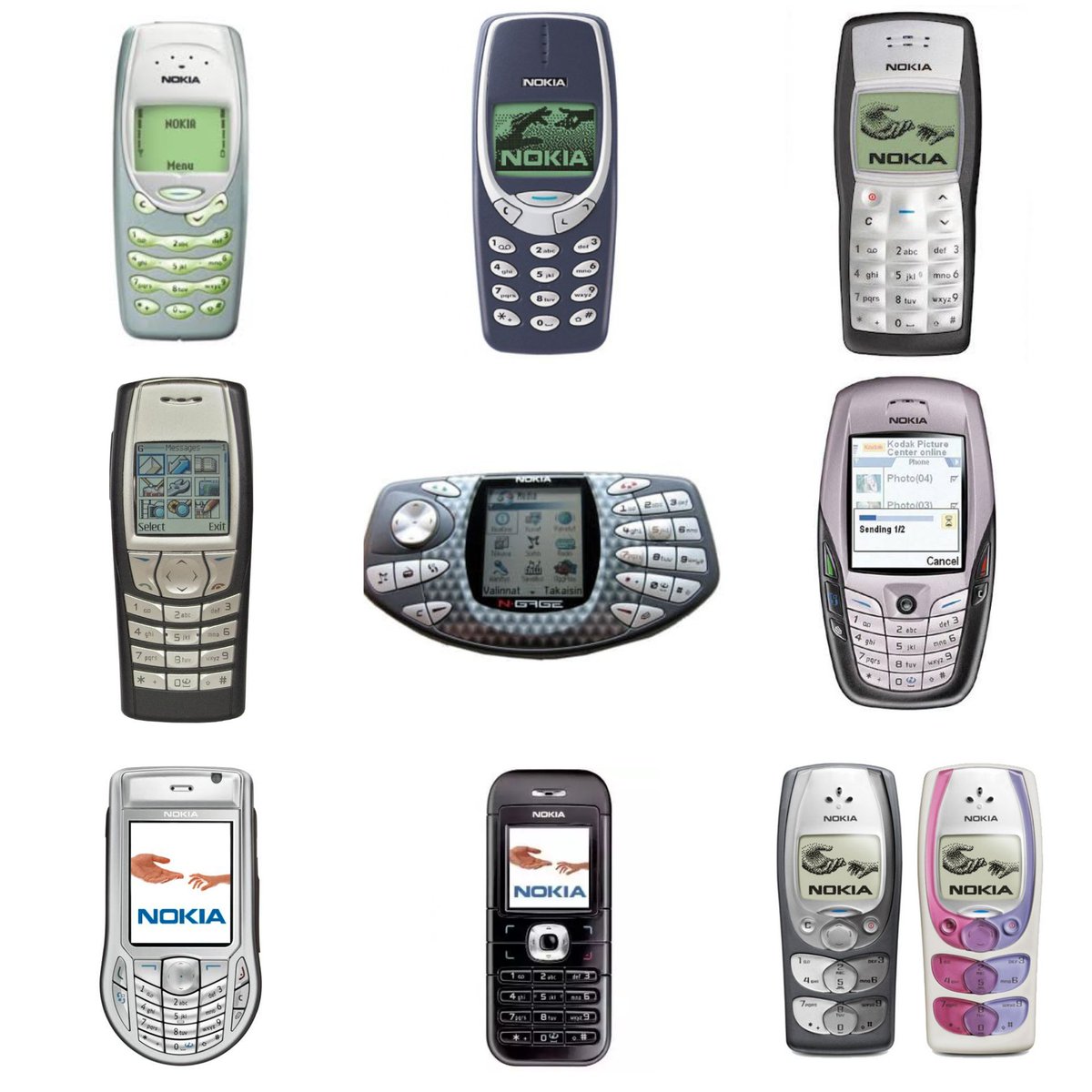 memorable_90s's tweet photo. Everyone has their share of Nokia phone Memories..#90skid https://t.co/Y1UYjjc3Zy