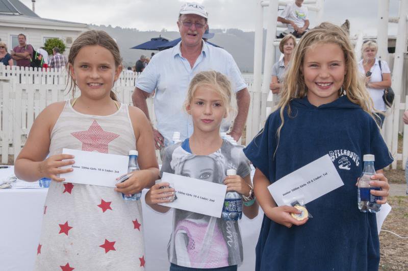 The Knysna SPLASH Junior Swim (450m) is for kids up to 10.
 It starts at Knysna Yacht Club hobie slipway, goes around the Yacht Club into the harbour, &amp; finishes at the John Benn slipway.
 There are  medals for the first 3 girls and boys!  
Enter online: knysnasplash.co.za/lagoon-mile-sw…