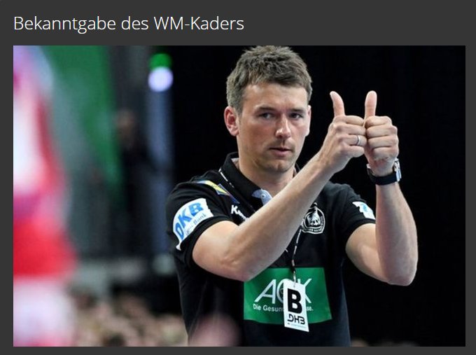 whats_live_de's tweet image. 👉Bekanntgabe des vorläufigen Handball-WM-#Kaders : Bundestrainer #Prokop wird den erweiterten WM-Kader bekannt geben. 
Du kannst #Live dabei sein! Um 11:00 Uhr geht es los 🎉 
#Livestream ▶️ whatislive.de/events/bekannt…

#Handball #DHB #sport #WM