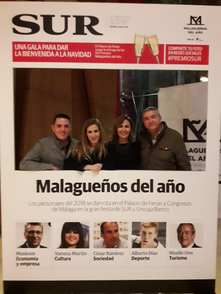 _codepro's tweet photo. @_codepro también estuvo invitada a la gala de Malagueños del Año de @DiarioSUR https://t.co/ePkHYBjEFA