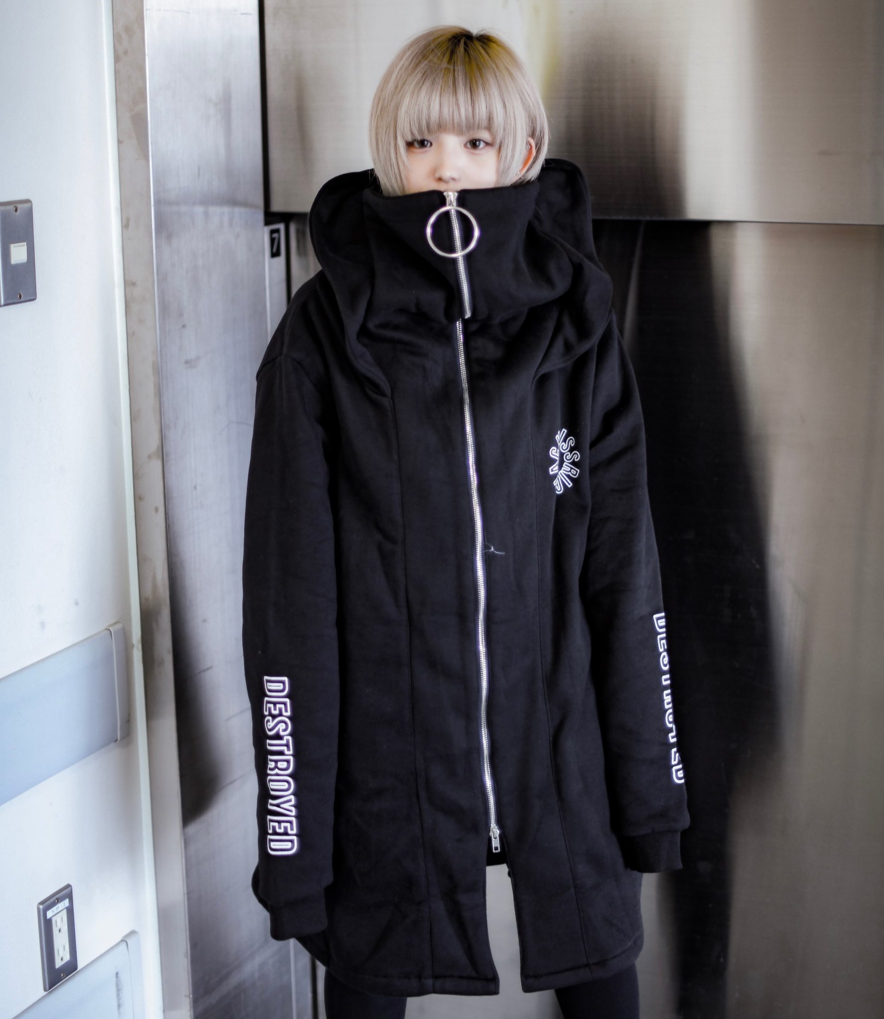 KRYclothing 裏起毛ボリュームネックTOPS Oリング 地雷 KRYclothing on X: