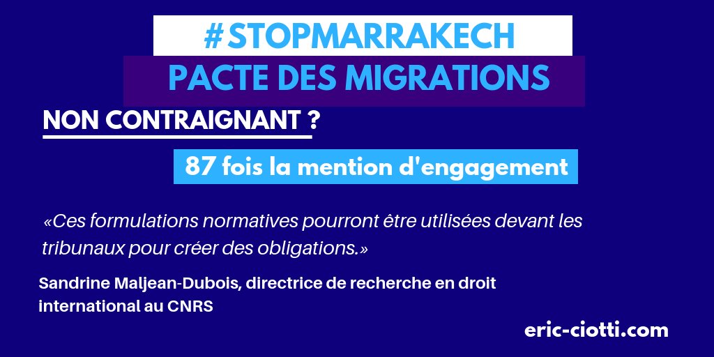 Pacte De Marrakech La France A T Elle Vendu Sa Souverainete Eucheck France
