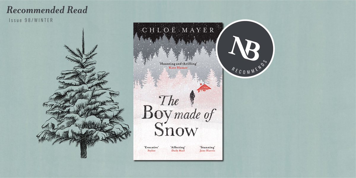 NBmagazineUK's tweet photo. RECOMMENDED READS: Our third recommended read is #TheBoyMadeOfSnow by @ThatChloeMayer from @wnbooks - In a sleepy English village in 1944, Annabel and her son Daniel live in the shadow of war... Find out more here https://t.co/YFNDJUzBry #NBrecommends #NB98 https://t.co/FUFzVhE0nf