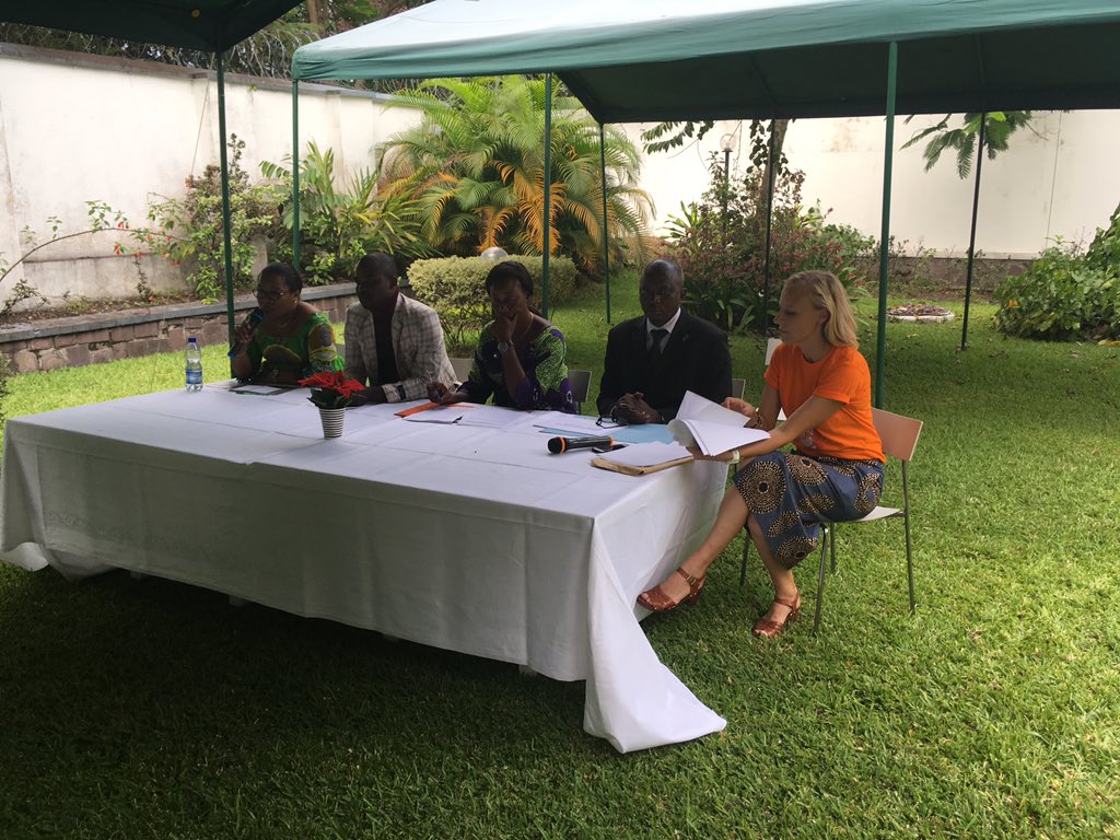 tappingdiotima's tweet photo. Discussing the holistic model for sexual violence survivors with  #CONAFED #CityofJoy @PanziHospital @Lizadeel_ongdh @LizadeelOng inspired by @DenisMukwege’s speech at #nobelprize @SwedeninDRCongo https://t.co/6gilxWTlOy