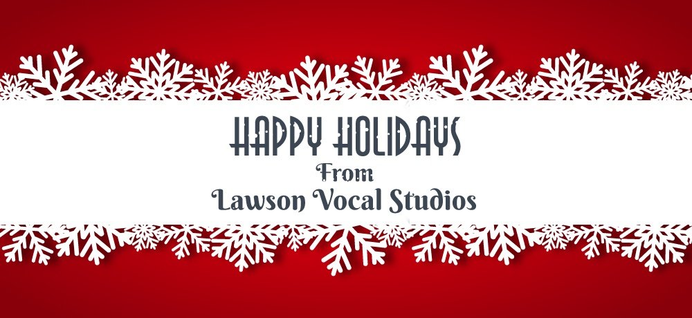 LawsonStudiosTO's tweet photo. SEASON’S GREETINGS FROM LAWSON VOCAL STUDIOS
https://t.co/jdEB176GRk
Contact Lawson Vocal Studios for vocal training. Visit us at https://t.co/rjjYVzpyk6 or Call us at (647)347-5187.
#LawsonVocalStudios #voicetraining #ontario https://t.co/A4rQNZGK1D