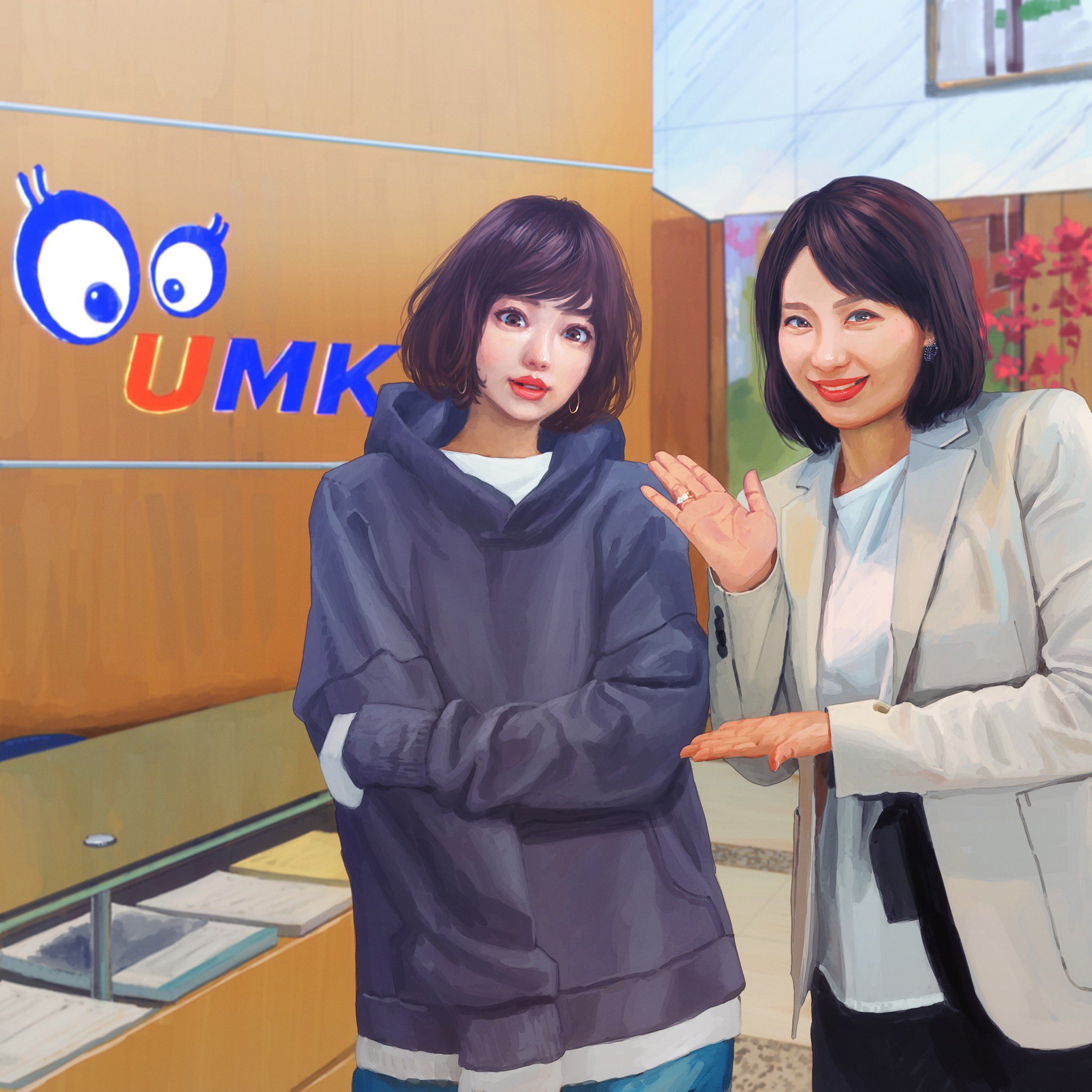 時田麻衣 Umkテレビ宮崎さんに遊びに来ました アナウンサーの榎木田さん 本当に優しくて楽しくて 素敵な方でした Umkテレビ宮崎 時田麻衣 Vrタレント T Co X5xjvbn7mk Twitter