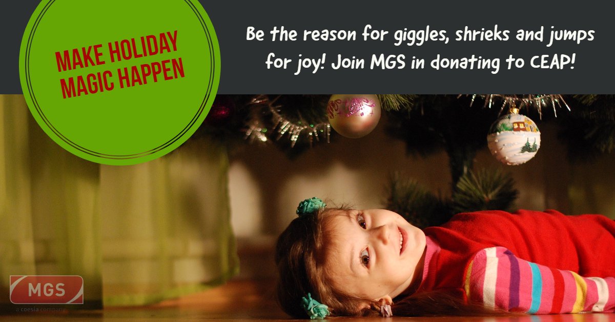 We are #MakingHolidayMagicHappen for the children in our community by hosting a toy drive for <a href="/CEAP_MN/">CEAP</a> Help us ensure that every child has a present to open on Christmas morning by donating a new, unwrapped toy. We are collecting thru Thursday, December 13th!