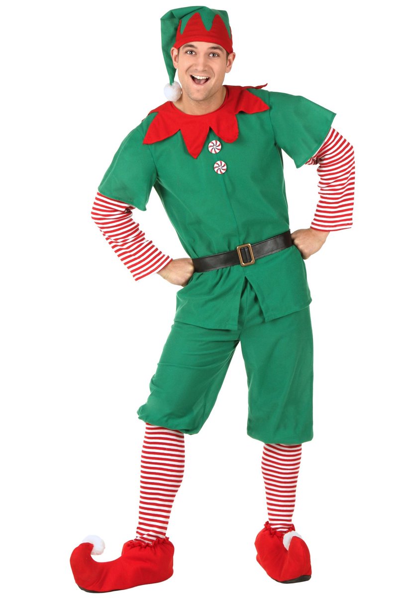 elf running costume