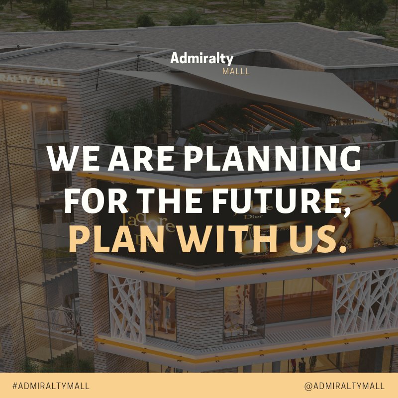 admiraltymall's tweet image. Of the few things planned for 2019, Admiralty Mall stands out, we want you to be part of this upcoming groundbreaking achievement. Visit admiraltymall.com or contact us for more details on +2349029198537, +2349025152769 
#AdmiraltyMall #OwnAspace #Mall #Lekki #Shopping