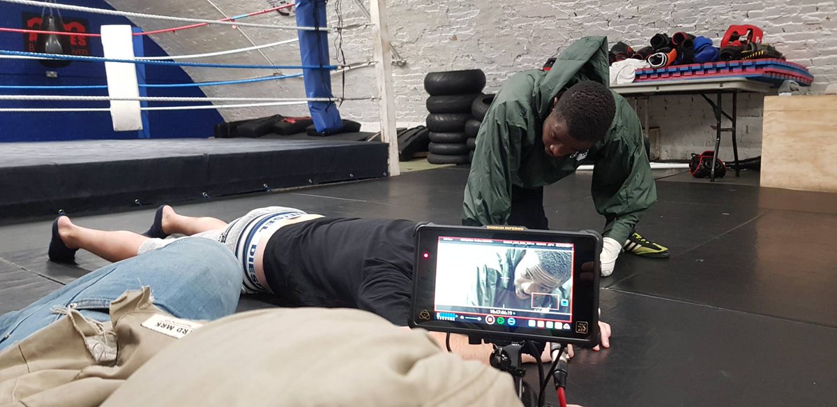 Filming an advert for Ultra White Collar Boxing today in Bethnal Green!

💪👊🎬

#boxing #fight #uwcb #london #sony