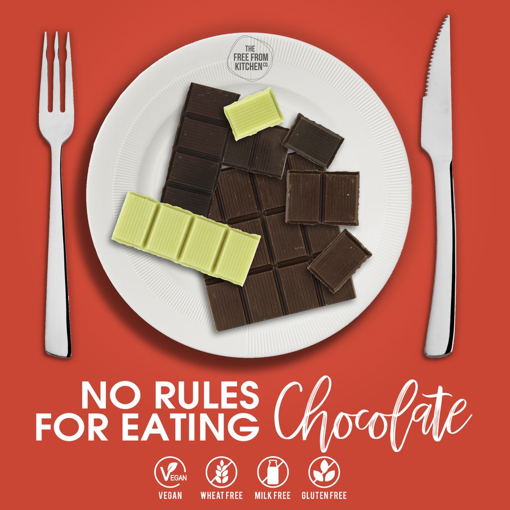 TheFreeFromKit1's tweet photo. There are no rules for eating chocolate. Eating chocolate is a guilty pleasure that most of us just can’t resist. If you’re #glutenfree or #dairyfree and looking to get in on the action, you now can with the delicious range of chocolate delights from #TFFKC #freefrom #vegan https://t.co/U8IS3OrRRp