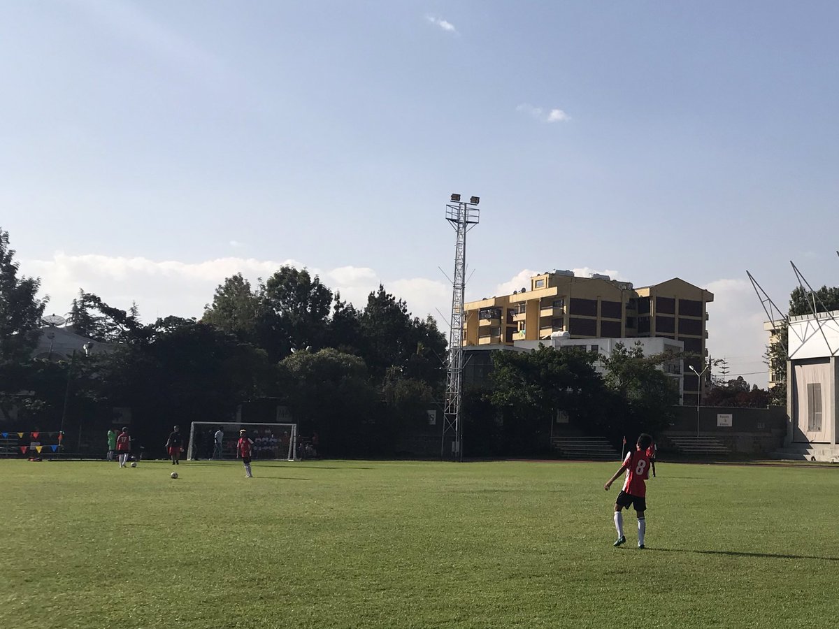 Here is a picture of the U14 boy waiting to receive a pass from another teammate across the field. They had been working on their passes from far away, in order to do well on their game against Bingham. #weareics 
By: Yanet