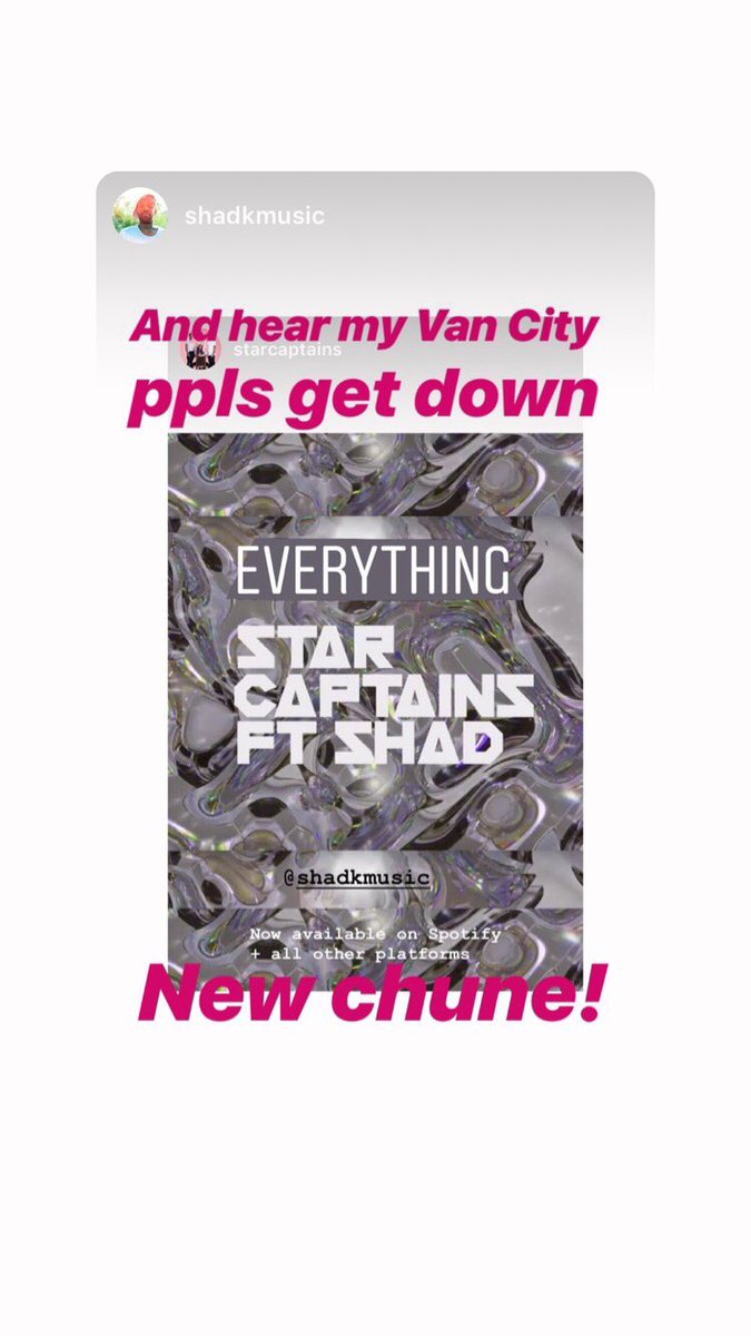 New Star Captains Everything” feat the homie <a href="/shadkmusic/">shadkmusic</a> is now up! 
Available on <a href="/Spotify/">Spotify</a> <a href="/iTunes/">iTunes</a> + all other platforms 

Lyric vid:  youtu.be/EQsN3Nvl_JM
