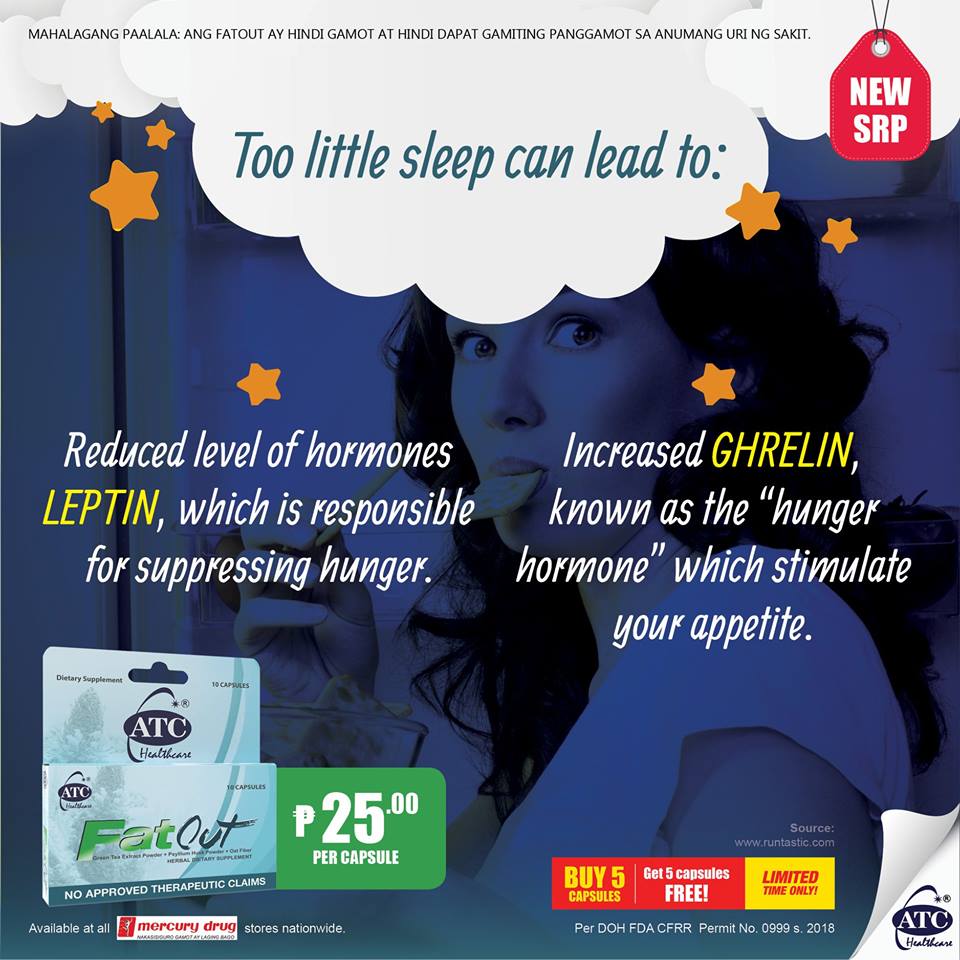 FatOutPH's tweet photo. Did you know that sleep deprivation has a big influence on your feeling of hunger? https://t.co/TrFvYSAtZX