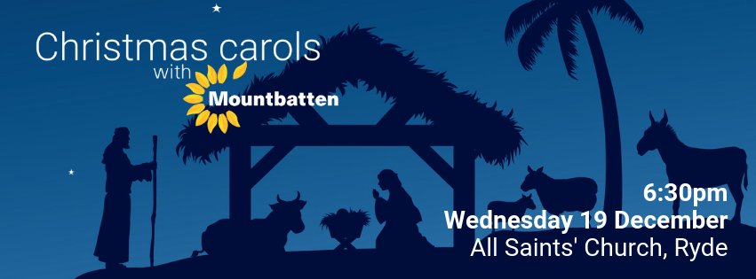 All are very welcome to join with us to celebrate Christmas at a special carol service from 6:30pm on 19 December <a href="/AllSaintsRyde/">Ryde, All Saints Church</a> Do join us if you can. bit.ly/2QGyF8u