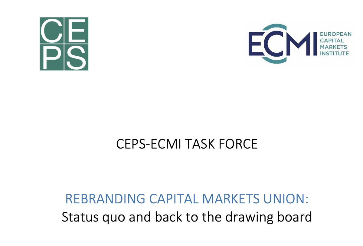 investweek's tweet photo. "Rebranding the Capital Markets Union: status quo and back to the drawing board", starting today, will identify which areas @EU_Commission should prioritise @CEPS_ThinkTank #InvestWeek https://t.co/nJ7sTWfgYo https://t.co/Y7jEpVvdBw