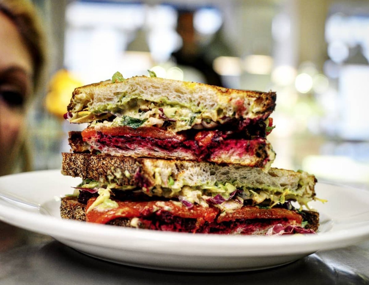 A Smorl's slathered sarnie from <a href="/VandHcafe/">V&H Cafe, Hove</a>. 🤤