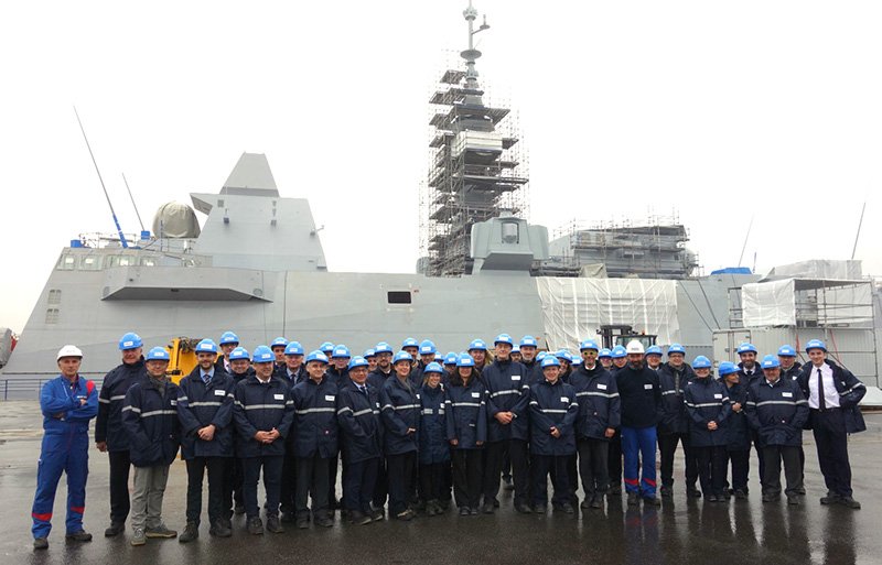 IHEDN's tweet photo. Cap sur l’Atlantique pour la 4e #SN_ESM
Pour leur quatrième séminaire, les auditeurs de la session nationale "Enjeux et stratégies maritimes" de l’@IHEDN se sont rendus à Brest et à Lorient les 7 et 8 décembre 2018.
↪https://t.co/M7a0MJrQea https://t.co/QJIEwaHRrJ