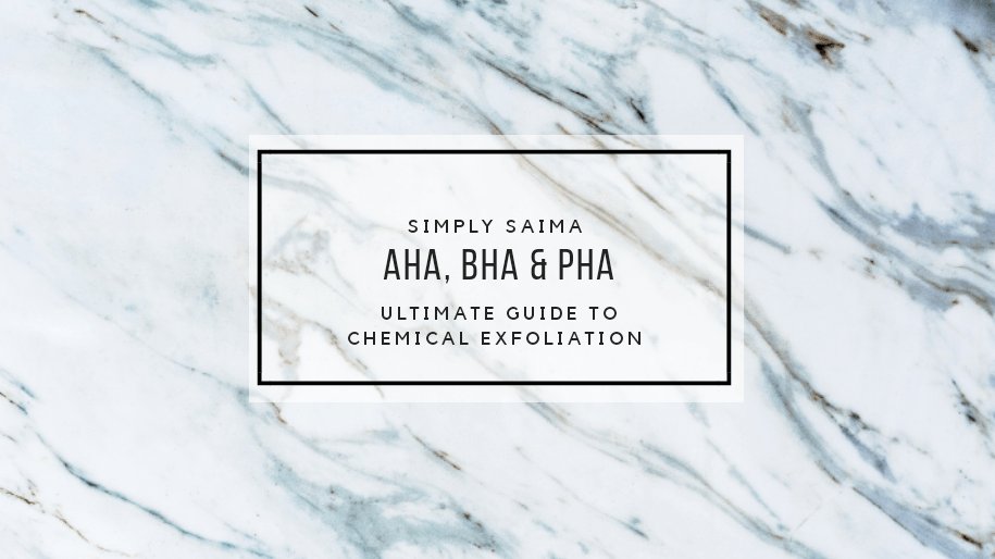 Complete Guide to Chemical Exfoliation in Skincare | AHA, BHA & PHA
Check out my latest post about #chemicalexfoliation #aha #bha #pha #skincare #products #ultimateguide simplysaima.wordpress.com/2018/12/10/com…