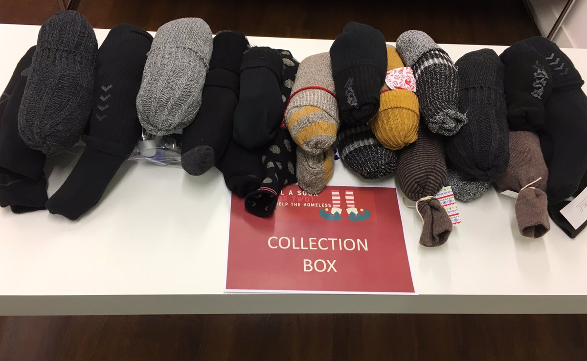 Huge thanks to all NBS staff who generously donated filled socks to the <a href="/kcpeoplespicnic/">The Peoples Picnic</a> Christmas appeal