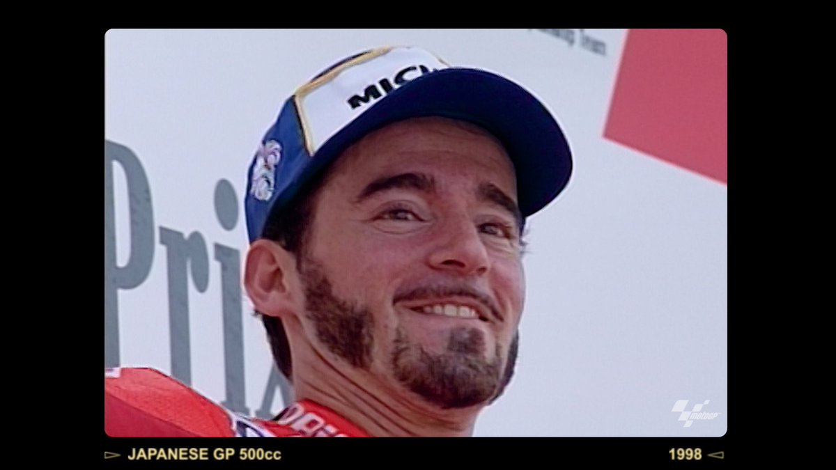 MotoGP's tweet photo. 20 years ago: The dream debut for @maxbiaggi at Suzuka

The Italian rider looks back on his magnificent debut in the 500cc class

#MotoGP | 🎥 https://t.co/Pvbkzy2om5 https://t.co/QEXWvuXHn0