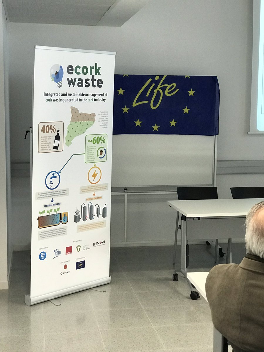 catunescosost's tweet photo. Presentant el Projecte Ecorkwaste al Campus del Besos de la UPC. #circulareconomy #ecork #treatmentwetlands https://t.co/uBXMrA9RsP