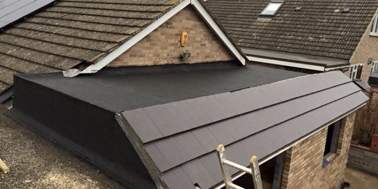 buildderby's tweet photo. Rear extension to the back of a bungalow to incorporate a larger kitchen area and office/study. https://t.co/pUbRp1E6xt