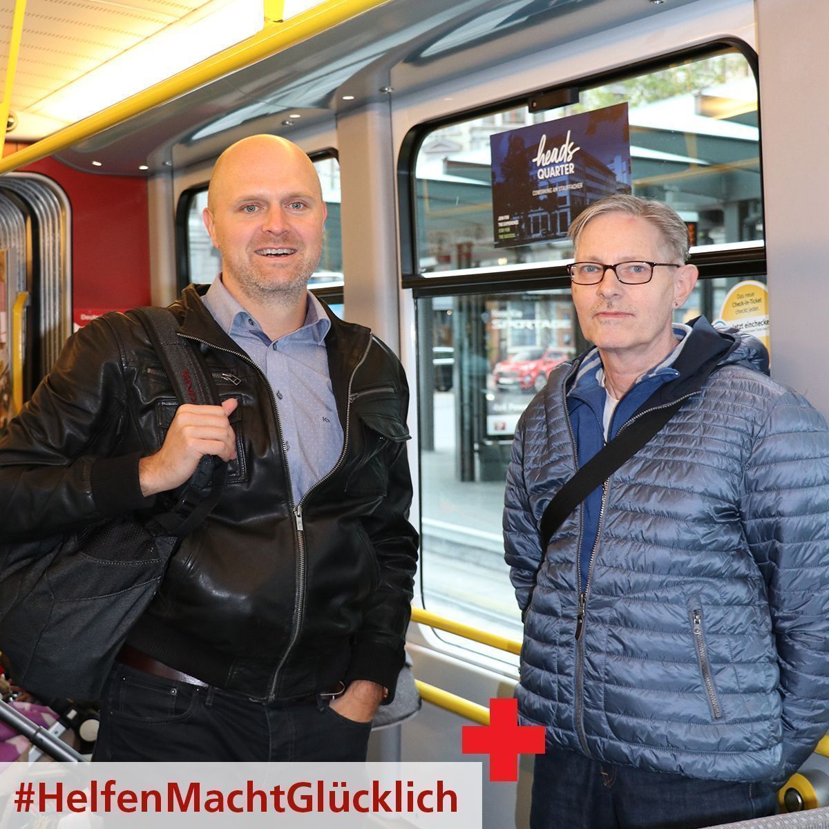 RotesKreuz_ZH's tweet photo. #SBB und Ihre Mitarbeitenden erfüllen Rotkreuz-Klienten einen #Herzenswunsch: eine begleitete Reise mit Zug, Bus oder Schiff, die aus gesundheitlichen Gründen nicht mehr alleine unternommen wird. Danke, @sbbnews ❤️ #HelfenMachtGlücklich #GemeinsamfürZürich #Freiwilligenarbeit https://t.co/c3kPmeHXII