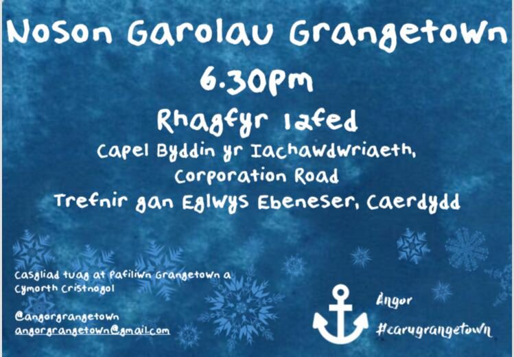 Noson Garolau Cymraeg Grangetown. Nos Fercher yma! 6.30pm. Capel Byddin yr Iachawdwriaeth, Ferry / Corporation Rd 🎄🙌🧔👩👶🐂🐑 <a href="/PoblCaerdydd/">Pobl Caerdydd</a> <a href="/YDinesydd/">Dinesydd Caerdydd</a> <a href="/grangecardiff/">Grangetown community</a> <a href="/YsgolHamadryad/">Ysgol Hamadryad 🏴󠁧󠁢󠁷󠁬󠁳󠁿</a> <a href="/DafyddTrystan/">Dr Dafydd Trystan Davies</a> RTs ogydd!