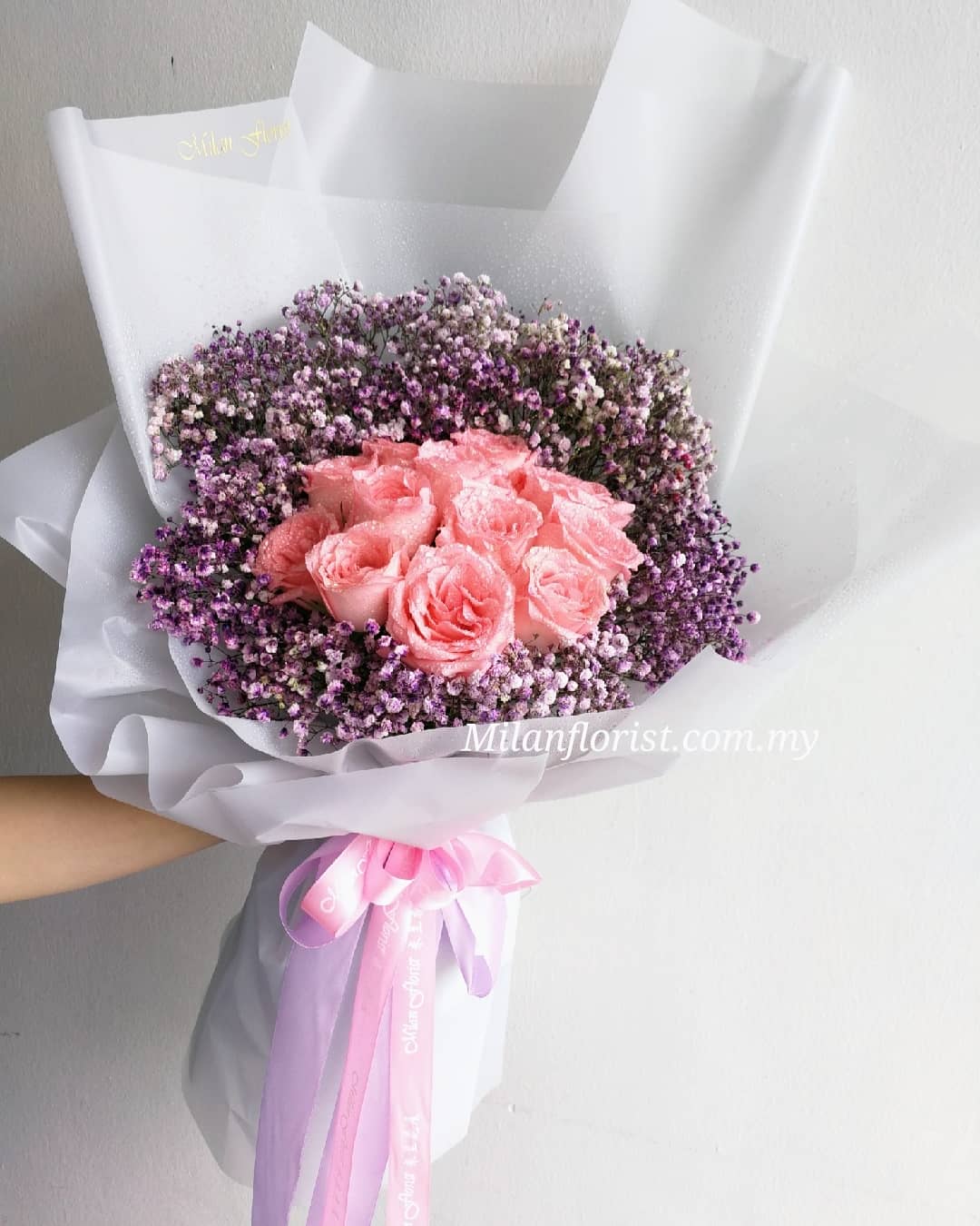 Twitter 上的milan Florist 粉红玫瑰紫色满天星花束 玫瑰 满天星 Rose Babybreath Handbouquet 花束 米兰花屋 Milanflorist 014 016 016 T Co Ar4q0k48th Ungkutunaminahflorist Skudaiflorist Suteraflorist