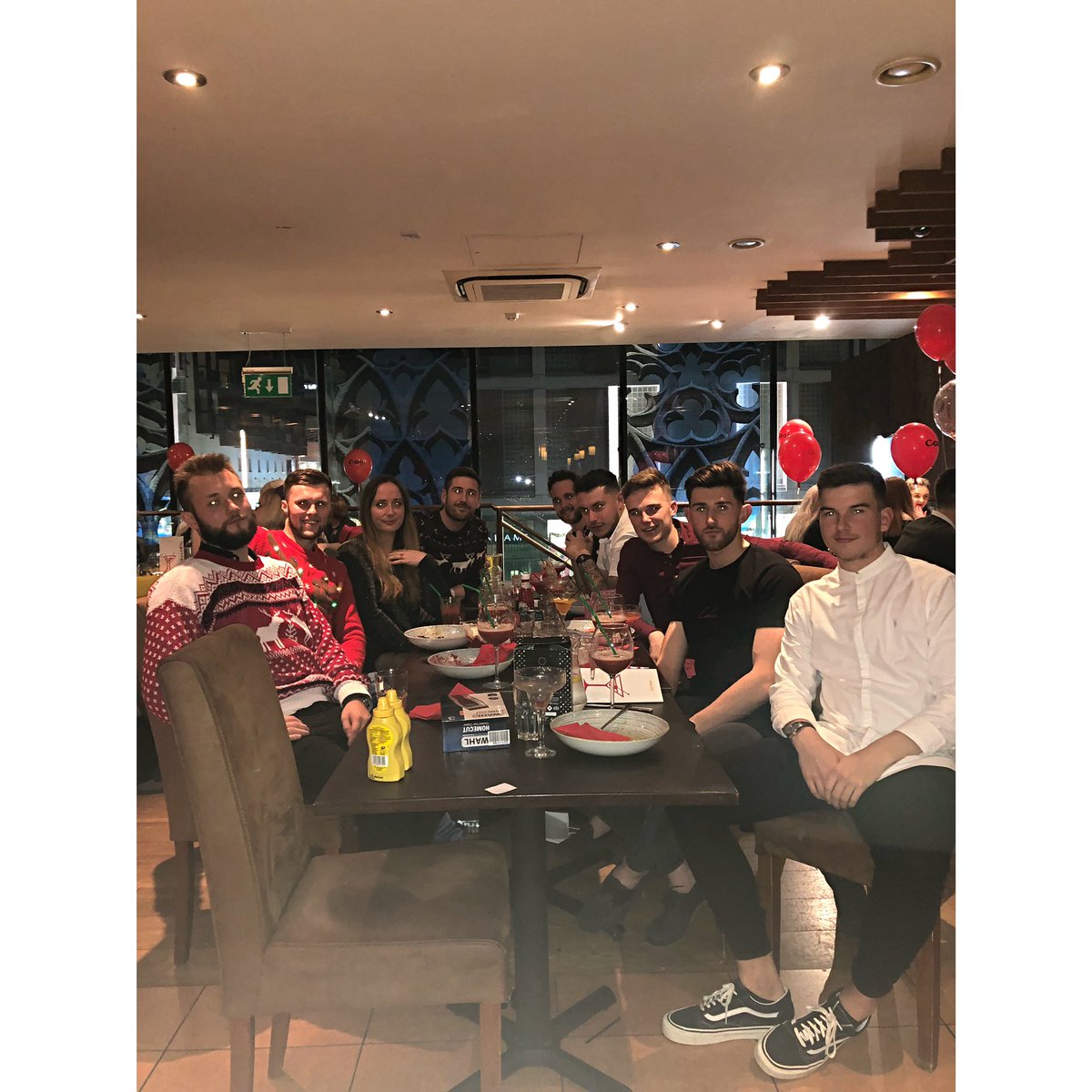 Premier Christmas meal 😃 big push for the last couple of weeks before the big man comes down the chimney 🎄