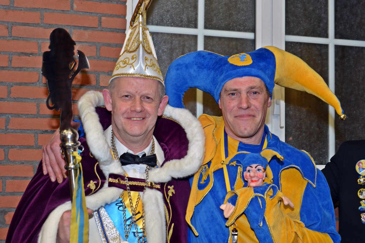 Proficiat Prins Marc II en Nar Dirk! Op naar een spetterend carnavalsjaar 2018-2019! foto: Peer Stoet