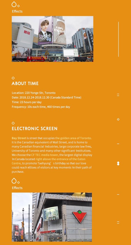 KIMTAEHYUNGBAR_'s tweet photo. 「KINGDOM TREASURE」
♛Kim Taehyung's 24th Birthday Project

Part Ⅵ THE FIRST IDOL on Yonge-Dundas Square in Toronto, Canada Support

▹Date:2018.12.24-2018.12.30(Canada Standard Time)
@BTS_twt #taehyung #뷔 #태형 #HAPPYVDAY https://t.co/kwbKjFT8MO