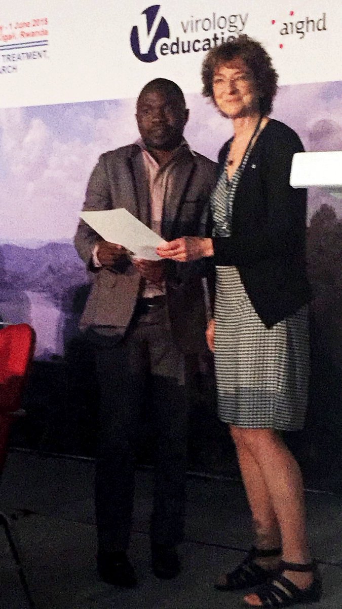 INTERESTconf's tweet photo. The highest scoring abstract submitted to #INTERESTconf will receive the Joep Lange Award, in honor of the conference co-founder. The award includes free registration plus travel &amp; accommodation to attend the next INTEREST. #INTEREST2018 winner was Frackson Nuke Shaba. https://t.co/9Cu5Fv6szJ