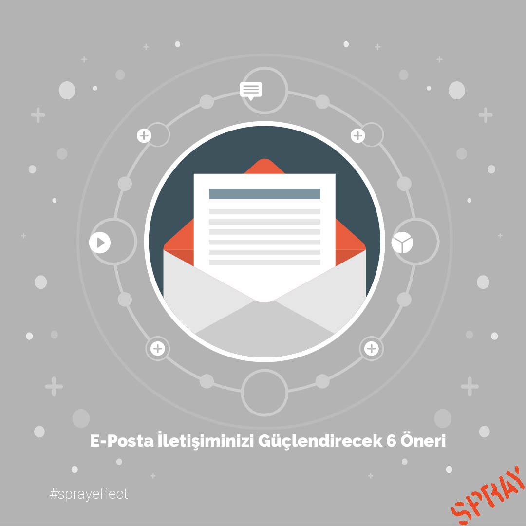 socialspray's tweet image. Sizin için e-posta iletişiminizi daha güçlü kılacak ve tüm bu problemlerle karşılaşma ihtimalinizi en az indirgeyecek bazı önerilerimiz var. 👇
.
.
.
.
.
#spray #sprayeffect #spraydigital #tasarım #digital #digitalpazarlama #emailing