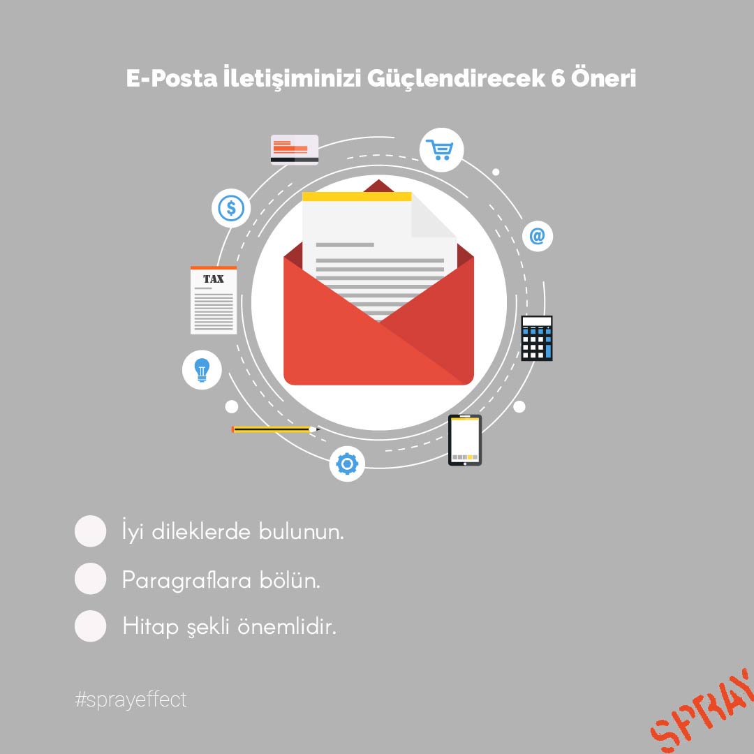 socialspray's tweet image. Sizin için e-posta iletişiminizi daha güçlü kılacak ve tüm bu problemlerle karşılaşma ihtimalinizi en az indirgeyecek bazı önerilerimiz var. 👇
.
.
.
.
.
#spray #sprayeffect #spraydigital #tasarım #digital #digitalpazarlama #emailing