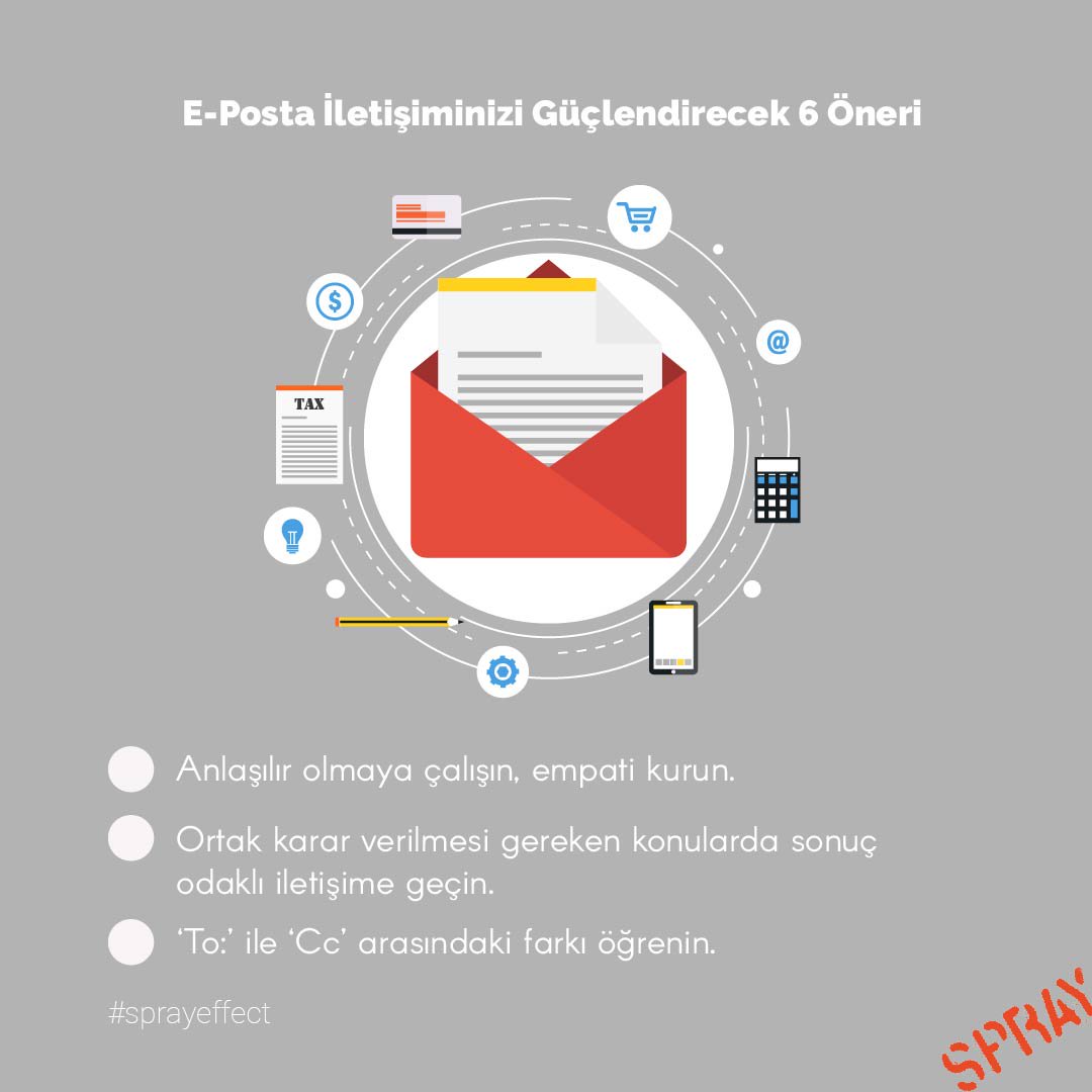 socialspray's tweet image. Sizin için e-posta iletişiminizi daha güçlü kılacak ve tüm bu problemlerle karşılaşma ihtimalinizi en az indirgeyecek bazı önerilerimiz var. 👇
.
.
.
.
.
#spray #sprayeffect #spraydigital #tasarım #digital #digitalpazarlama #emailing