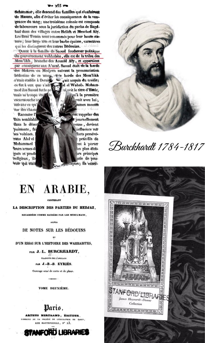 Manuscriptsx's tweet photo. نسب آل سعود إلى المصاليخ #عنزه 
بوركهارت ١١٩٨هـ/١٢٣٢هـ
Burckhardt 1784-1817
"نسخة فرنسية" https://t.co/xaUebPstgR