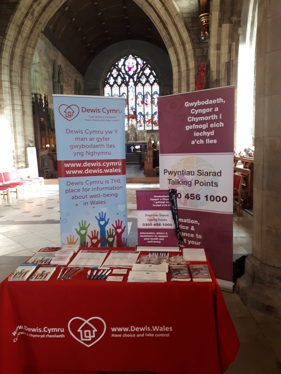 nobeast77's tweet image. @BRCNorthWalesER staff at the @visionsupport12 event today. 11am -3pm. in the stunning #stasaph cathedral . Promoting health and well-being in @DenbighshireCC . #talkingpoints #communitynavigators @DewisCymru @DewisWales