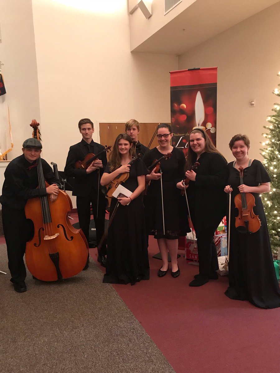 CypressStrings's tweet image. Thank you and congratulations to the student musicians who participated in the First Church of the Nazarene’s “A Christmas Prayer” Concert last night! 😁🎶
Catch more of our musicians performing THIS FRIDAY at the Woman’s Club of Fort Myers Beach at 5:30pm!
