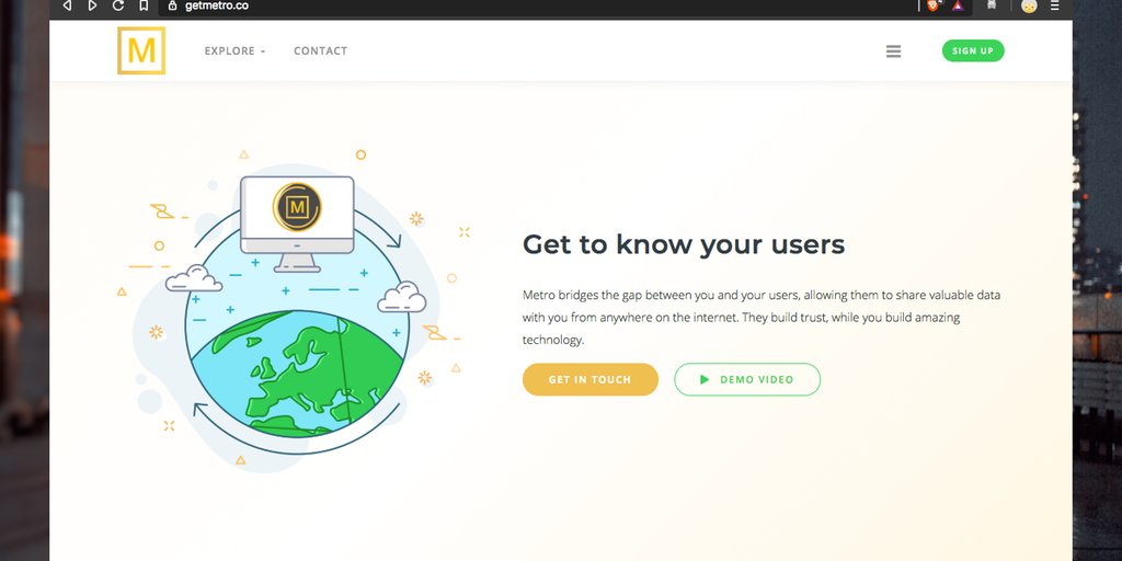 RoryTByrne's tweet photo. Metro's @ProductHunt launch from last week is still active - thoughts and feedback are welcome!

https://t.co/yTWknjil2I https://t.co/vNvdVk0PG5