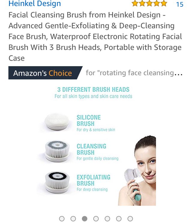 heinkeldesign's tweet photo. NEW AMAZON’S CHOICE BADGE !!✨
( amazon choice recommends highly rated, well priced products available immediately )
Amazon's Choice: “rotating face cleansing brush” !!✨
AVAILABLE ON https://t.co/YXkuLT0zUi ✨  
#heinkeldesign #Amazon #AmazonPrime #amazondeals #ChristmasGift https://t.co/C4UXA2CbIU