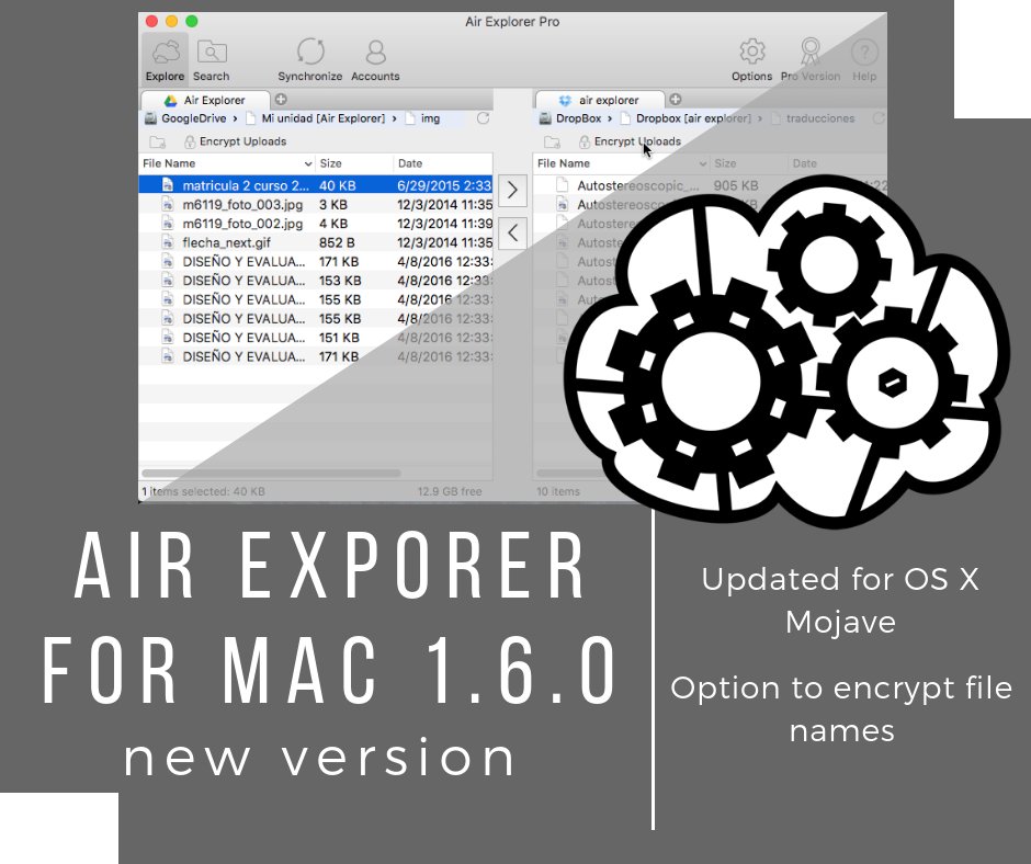 AirExplorer_net's tweet photo. Air Explorer 1.6.0. for Mac, new version
https://t.co/AtCh1rBQqZ
https://t.co/LcrdalPwJL https://t.co/s3JFvgafoB