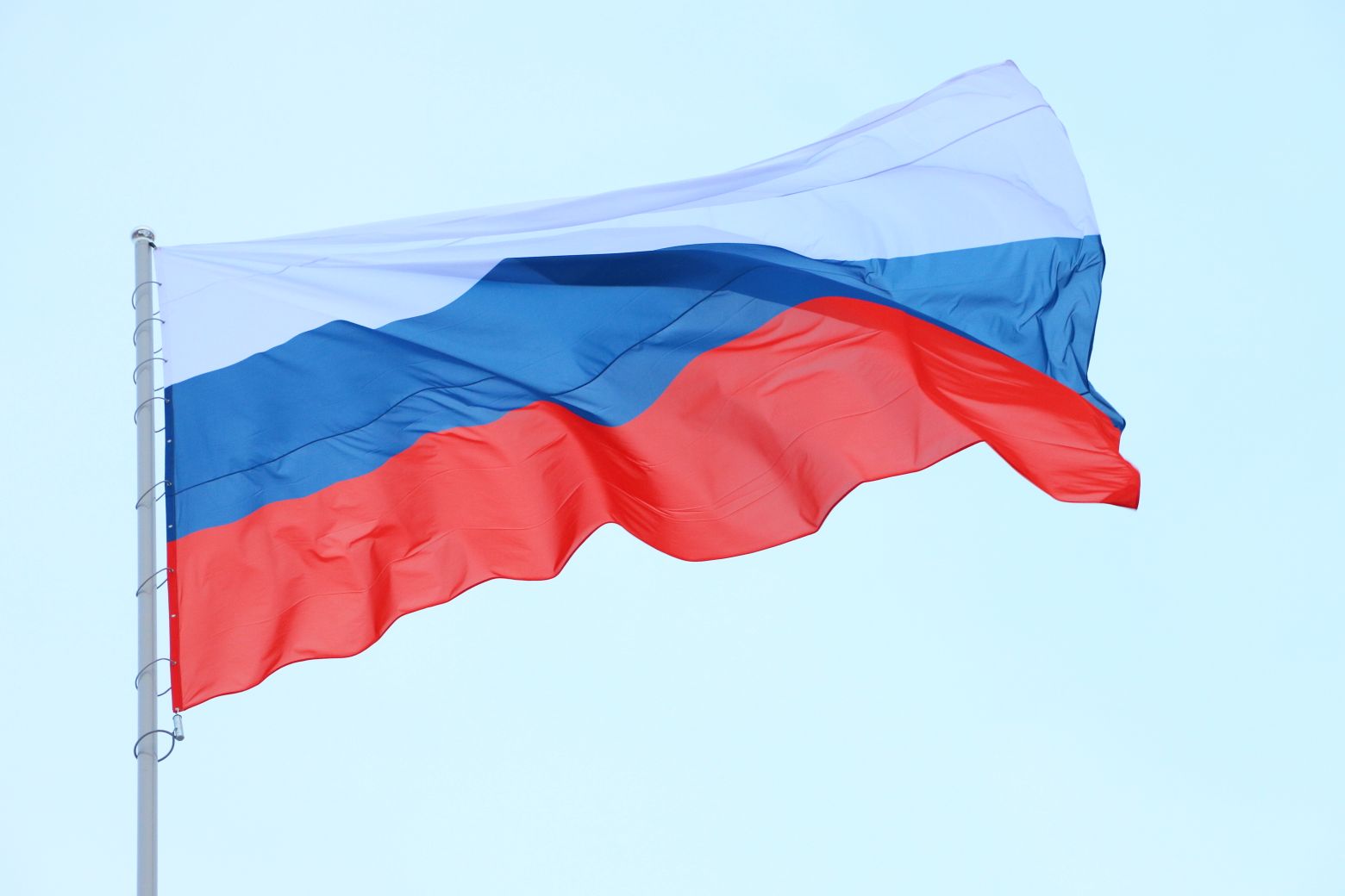 Развивающийся флаг рф