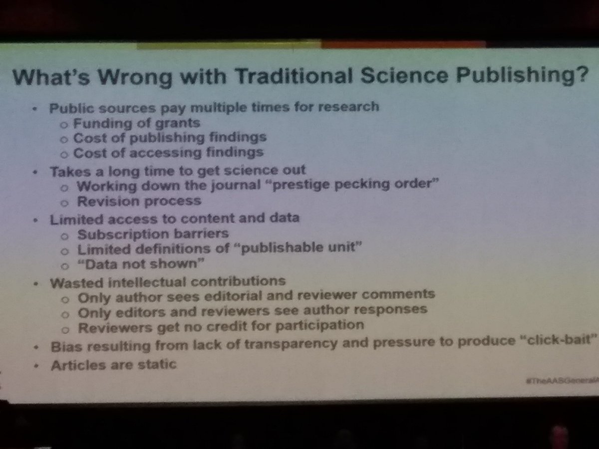 ptmakanga's tweet photo. AAS Open Research will not have an Impact Factor... a move away from the flawed metrics of the Journal Impact Factor and related measures. The AAS model is part of an evolution ...from the use of such measures... taken from the AAS website to think about #TheAASGeneralAssembly https://t.co/5dst75LfDY