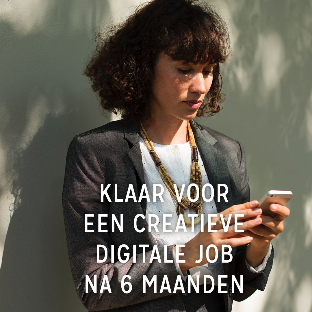 Na dit postgraduaat ben je helemaal mee om elke creatieve digitale uitdaging in je job aan te gaan. Schrijf je in via bit.ly/2SDGLff